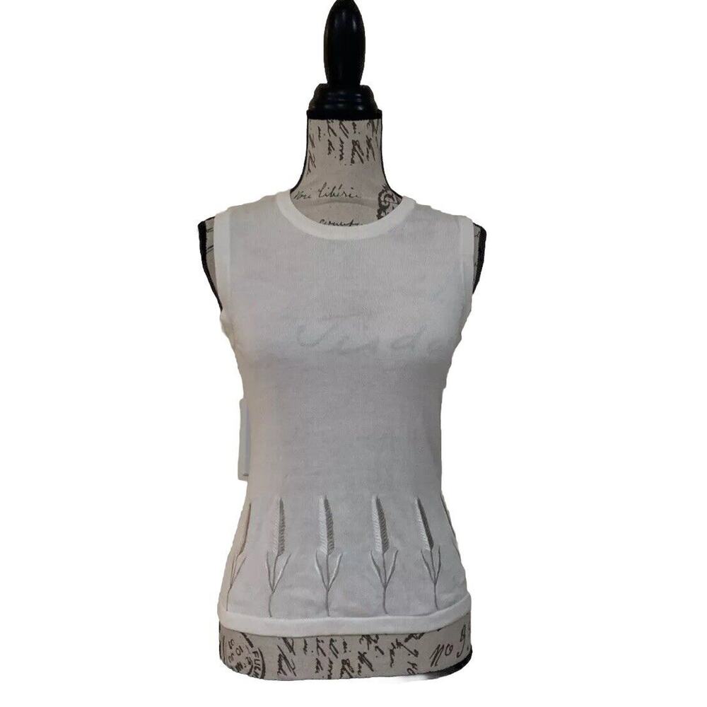 Daniel Hechter Knit Sleeveless Shirt Size Small EUR 38